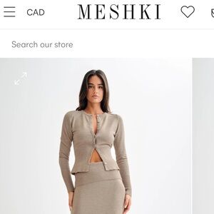 Meshki cardigan